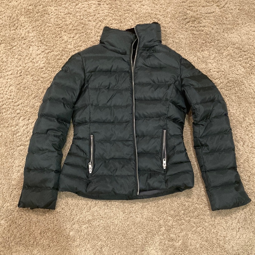 zara puffer coat